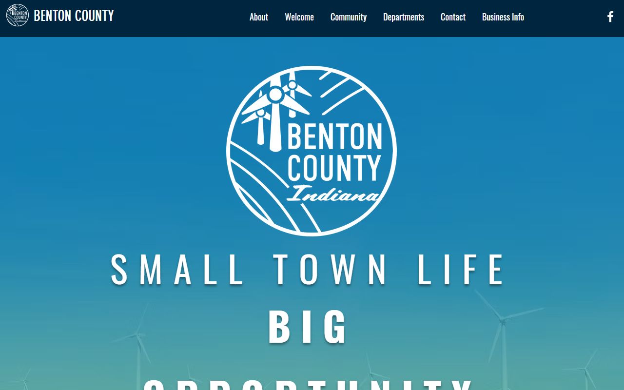 Benton County government website for busted mugshots information