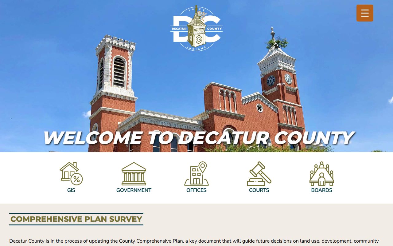 Decatur County government website for busted mugshots access