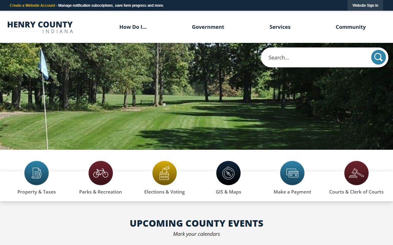 Henry County busted mugshots government website