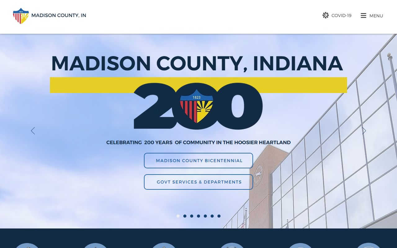 Madison County government website for busted mugshots access