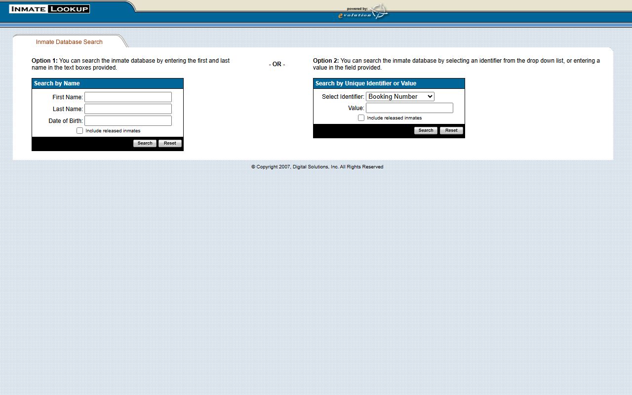 Marion County inmate lookup tool for busted mugshots search