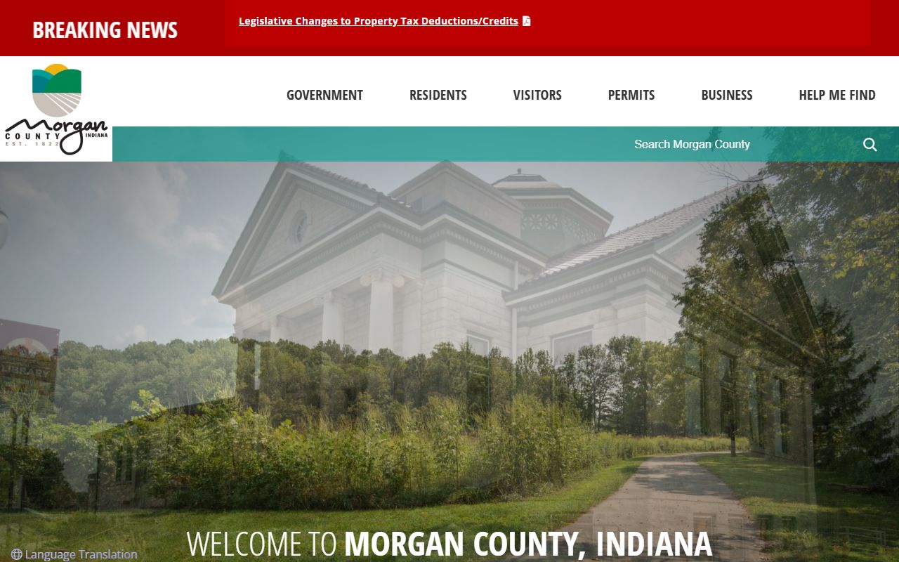 Morgan County government website for busted mugshots access