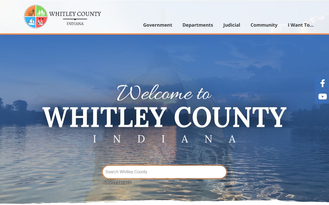 Whitley County government website for busted mugshots and sheriff information